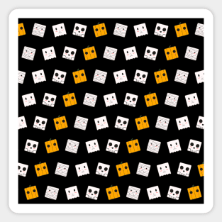 Cute Halloween Pattern Sticker